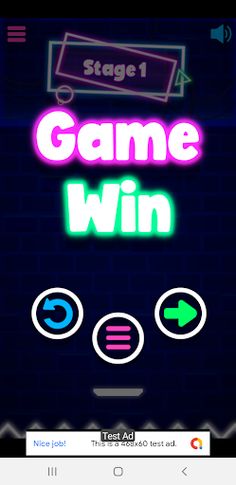 neon bricks - Screenshot 1