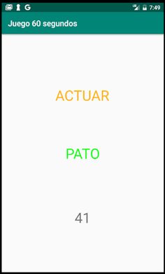 Juego 60 segundos - Screenshot 2