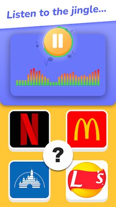 Jingle Quiz: logo music trivia - Screenshot 1