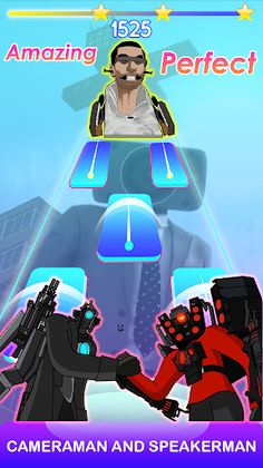 Skibidi Toilet Music Tiles Mix - Screenshot 4