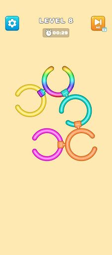 Rings Rotate - Circle Untie - Screenshot 2
