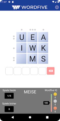 Wordfive - Screenshot 2