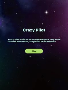 Crazy Pilot - Avoid bullets - Screenshot 4