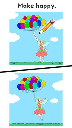 Draw Happy Fairy : Fun Game - Screenshot 2