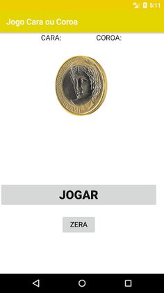 Jogo do Cara ou Coroa - Screenshot 3