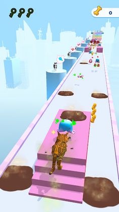 Cats run 3D - Screenshot 2