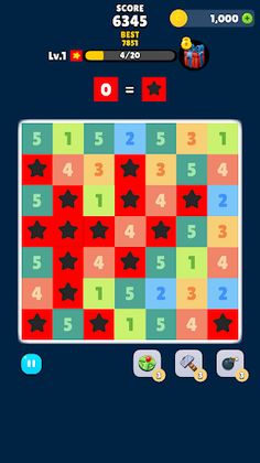Merge Zero - Number Puzzle - Screenshot 1