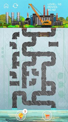 PIPES Game - Pipeline Puzzle - Screenshot 2