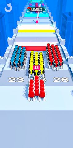 Alphabet Crowd Vs Rainbow - Screenshot 1