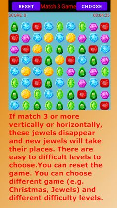 Match 3 Game - Xmas Edition - Screenshot 2