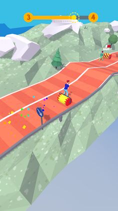 Hills Roller Race 3D - Screenshot 3