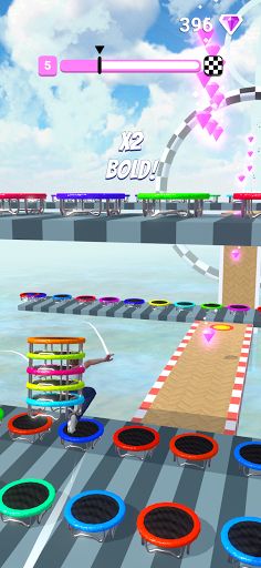 Trampoline Stacker - Screenshot 1