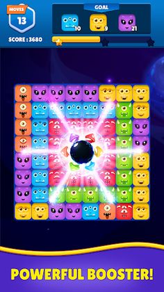 Toon puzzle blast match 3 game - Screenshot 3