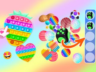 Fidget Toys Makeup Slime - Screenshot 2