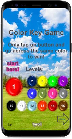 Color Key Game - Screenshot 1