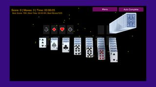 Solitaire3DX - Screenshot 1