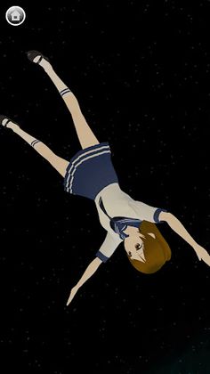 Space Flying Girl - Screenshot 2