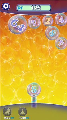 2048 Game Bubbles - Screenshot 1