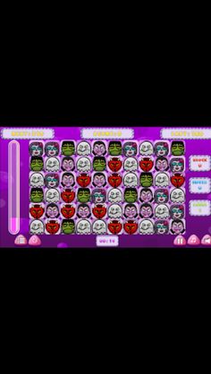 Scary Face Match 3 - Screenshot 1