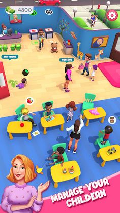 Baby Daycare Tycoon - Screenshot 1