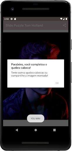 Slide Puzzles Tom Holland - Screenshot 2