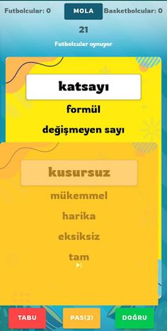 Tabu - Anlat Bakalım Türkçe - Screenshot 4