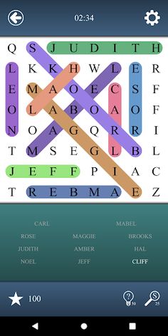 Word Search - online game - Screenshot 1