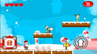 Christmas platformer with Sant - Screenshot 3