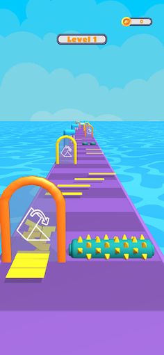 Kirigami Runner! - Screenshot 1