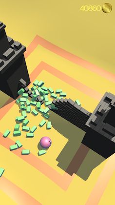 Hit the brick: catapult game - Screenshot 2