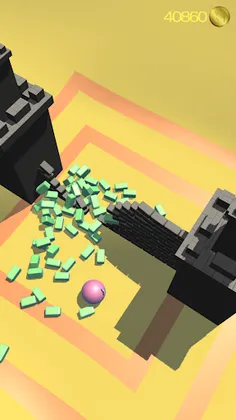 Hit the brick: catapult game - Screenshot 2