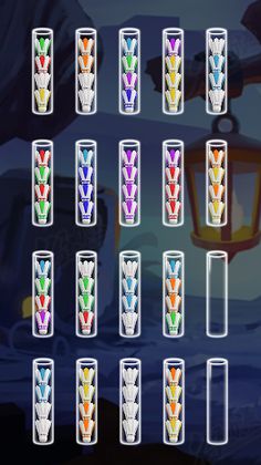 Sort badminton - ball puzzle - Screenshot 1