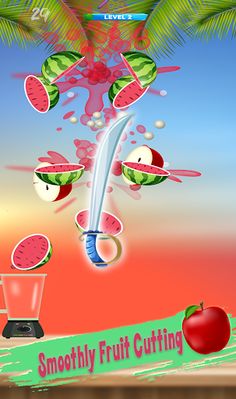 Super Spinner Fruits Cutter - Screenshot 3