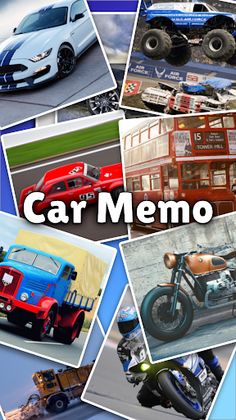 Cars Memory Match for kids - Screenshot 1