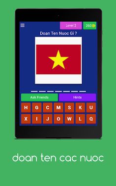 đoán tên các nước - Screenshot 1