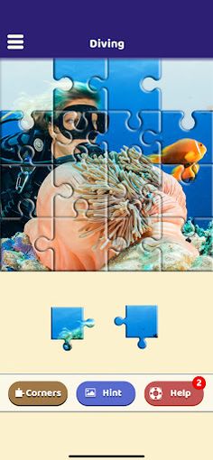 Diving Puzzle - Screenshot 2