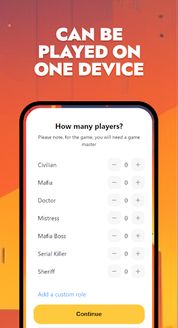 Mafia is a table game. Cards - Screenshot 3