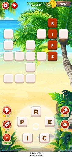 Beach Word Puzzle - Screenshot 2