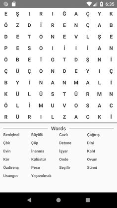 Word Find 2018 - Screenshot 1