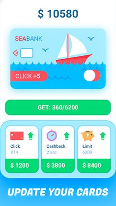 Idle Bank Card - money clicker - Screenshot 4