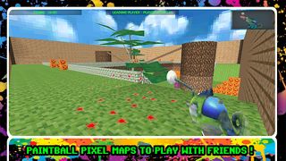 Blocky Gun Paintball - Screenshot 2
