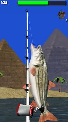Big River Fishing 3D - Screenshot 2
