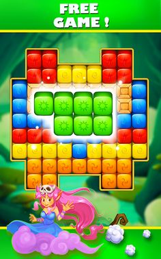 Witch Cube Blast: Match Game - Screenshot 4