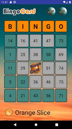 Bingo Card - Screenshot 2