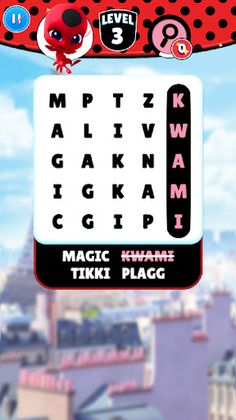 Lady-Bug Word Search - Screenshot 3