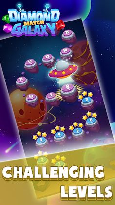 Diamond Galaxy Match 3 - Screenshot 4