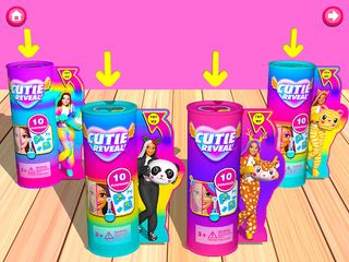 Cutie Reveal Doll Unbox Games - Screenshot 2