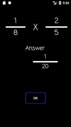 Fraction Multiplication Practi - Screenshot 2
