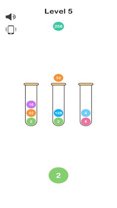 2048 Bubble Sort - Screenshot 2