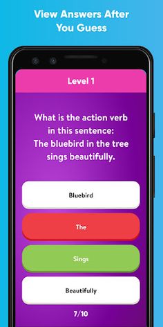 English Grammar Test - Screenshot 2